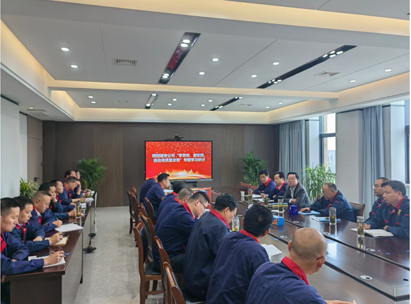 公司開展“學思想、重實踐、推動高質量發(fā)展”專題學習研討