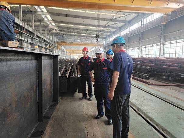 公司開(kāi)展第三季度安全、環(huán)保、消防綜合檢查 