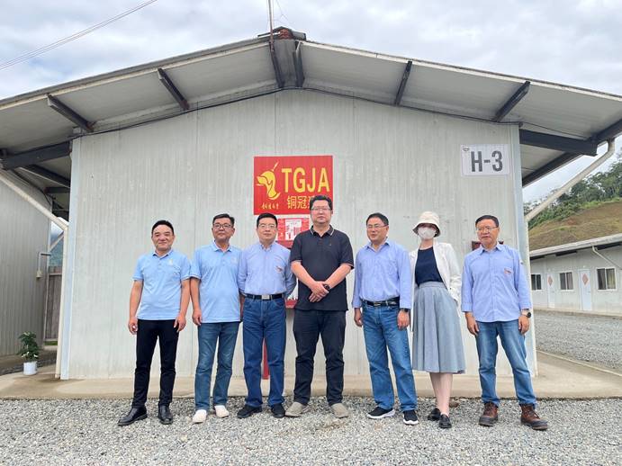 中國(guó)駐厄大使館方昊參贊一行走訪(fǎng)調(diào)研厄瓜多爾分公司 中國(guó)駐厄大使館方昊參贊一行走訪(fǎng)調(diào)研厄瓜多爾分公司